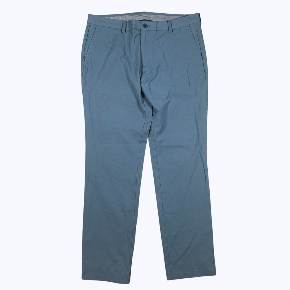 Vineyard Vines OTG On The Go Performance Pants Mens 37x32 Stretch Golf Chino EUC
